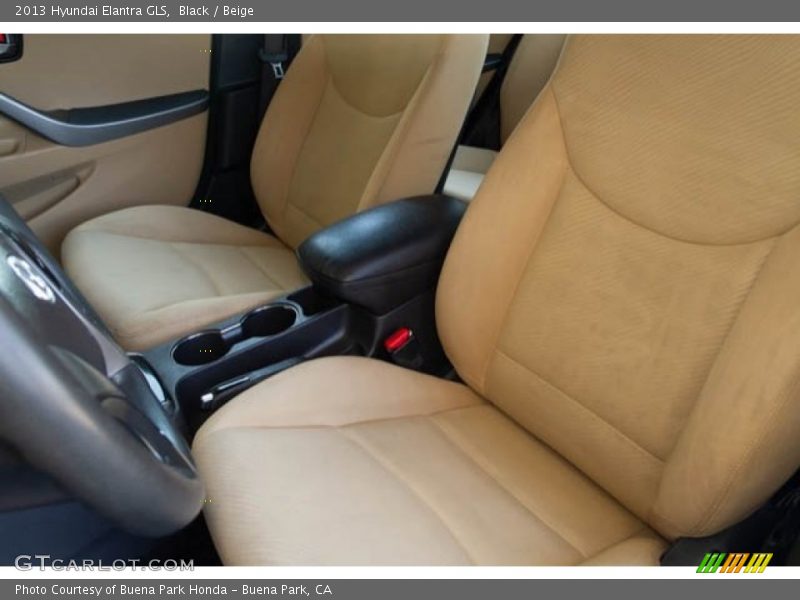 Black / Beige 2013 Hyundai Elantra GLS