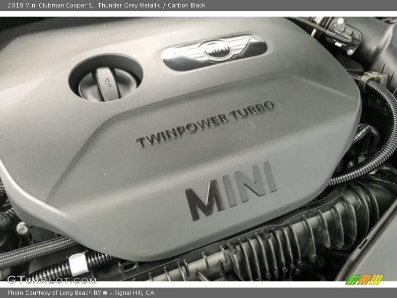 Thunder Grey Metallic / Carbon Black 2018 Mini Clubman Cooper S