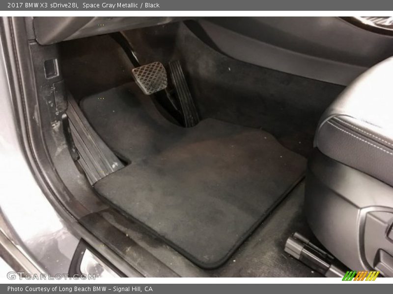 Space Gray Metallic / Black 2017 BMW X3 sDrive28i