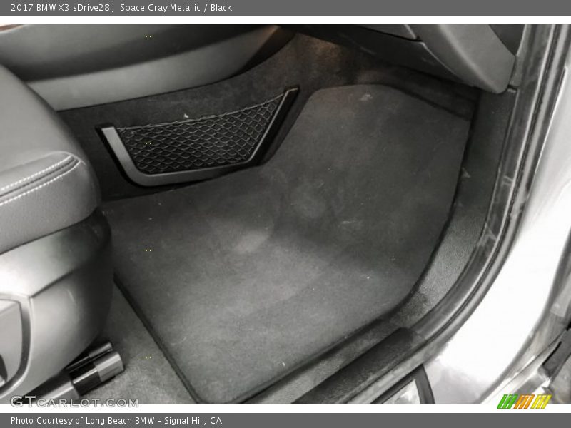 Space Gray Metallic / Black 2017 BMW X3 sDrive28i