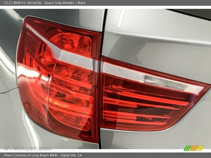 Space Gray Metallic / Black 2017 BMW X3 sDrive28i