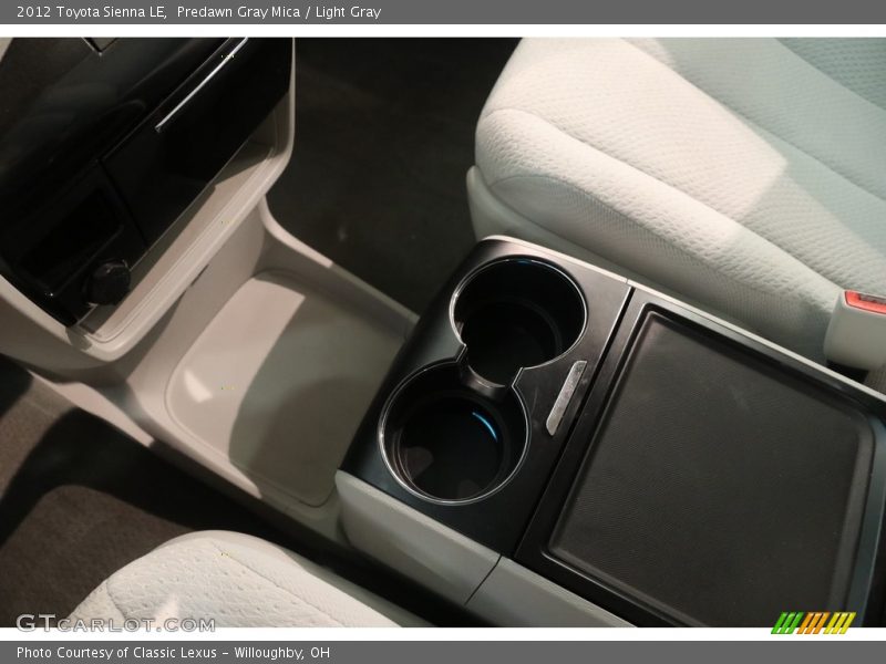 Predawn Gray Mica / Light Gray 2012 Toyota Sienna LE