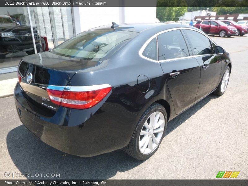 Black Onyx / Medium Titanium 2012 Buick Verano FWD
