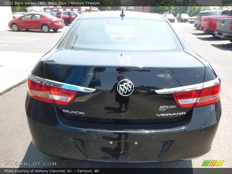 Black Onyx / Medium Titanium 2012 Buick Verano FWD