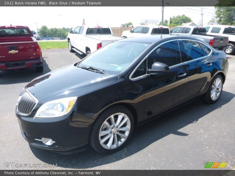 Black Onyx / Medium Titanium 2012 Buick Verano FWD