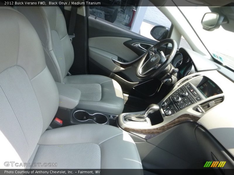 Black Onyx / Medium Titanium 2012 Buick Verano FWD