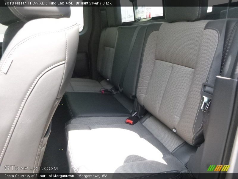 Brilliant Silver / Black 2018 Nissan TITAN XD S King Cab 4x4