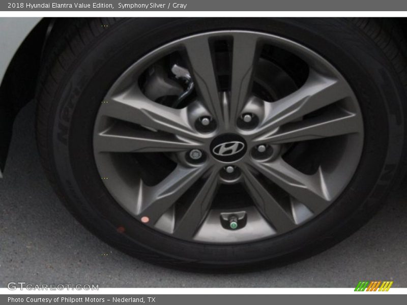 Symphony Silver / Gray 2018 Hyundai Elantra Value Edition