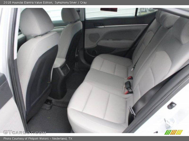Symphony Silver / Gray 2018 Hyundai Elantra Value Edition