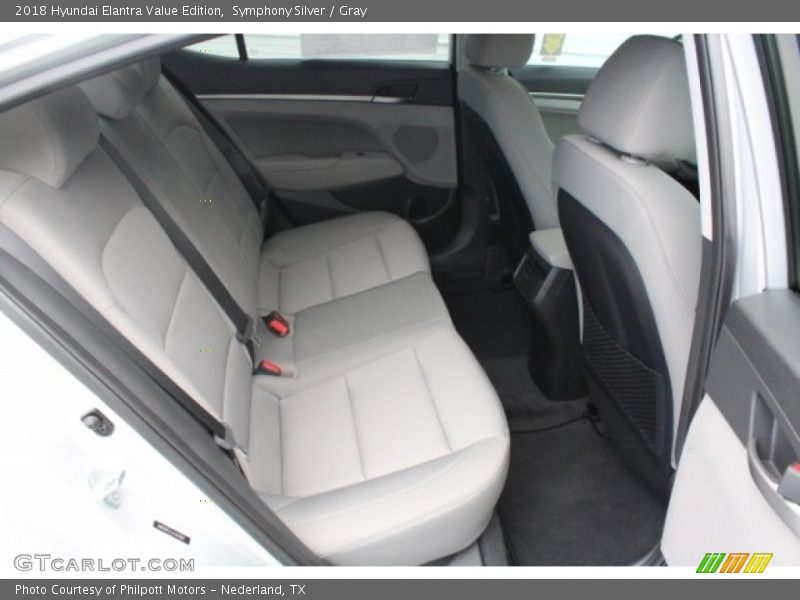 Symphony Silver / Gray 2018 Hyundai Elantra Value Edition