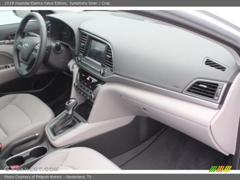 Symphony Silver / Gray 2018 Hyundai Elantra Value Edition