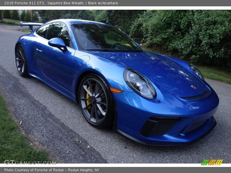 Front 3/4 View of 2018 911 GT3