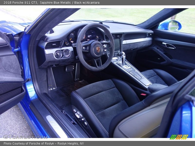  2018 911 GT3 Black w/Alcantara Interior