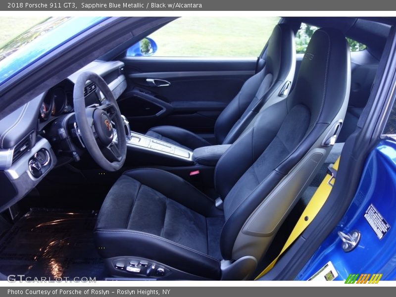 Front Seat of 2018 911 GT3