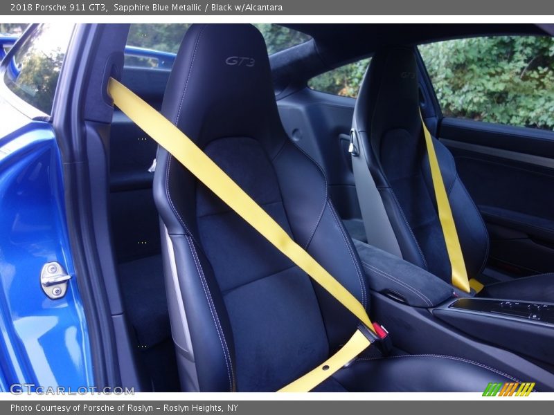 Front Seat of 2018 911 GT3