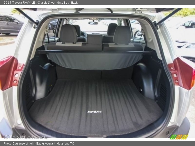 Classic Silver Metallic / Black 2015 Toyota RAV4 LE