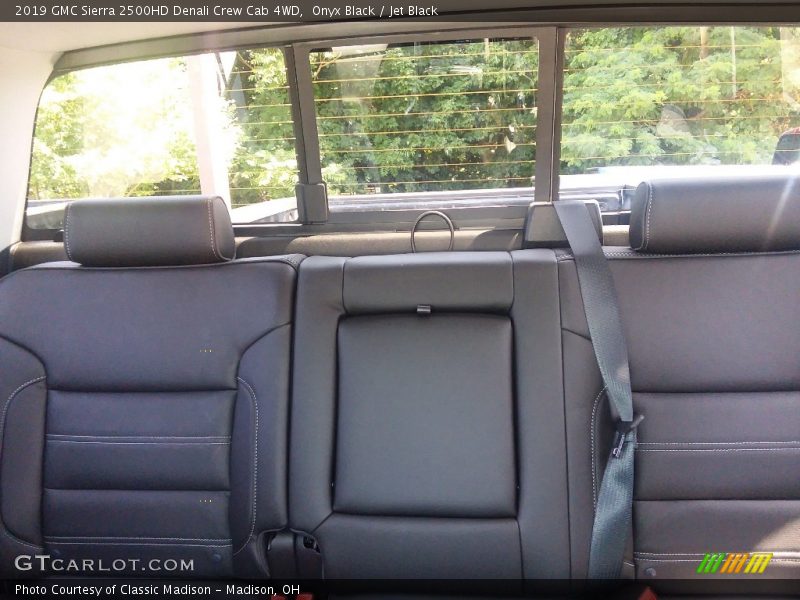 Rear Seat of 2019 Sierra 2500HD Denali Crew Cab 4WD