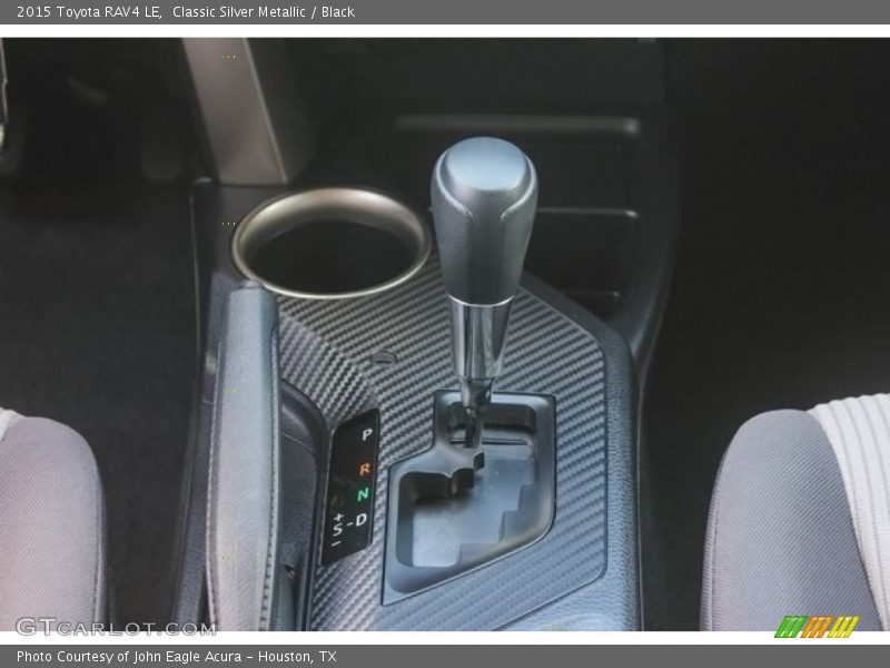 Classic Silver Metallic / Black 2015 Toyota RAV4 LE