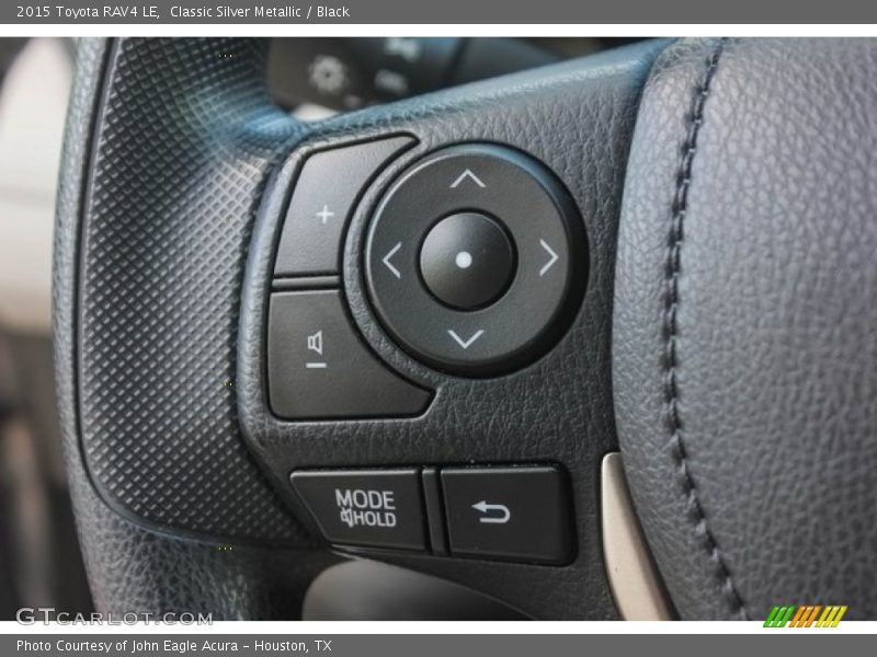 Classic Silver Metallic / Black 2015 Toyota RAV4 LE