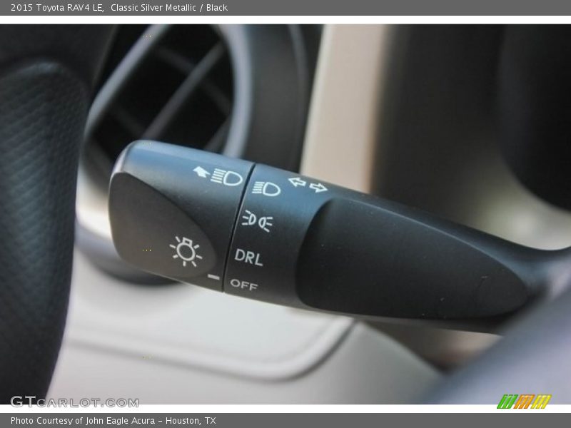 Classic Silver Metallic / Black 2015 Toyota RAV4 LE
