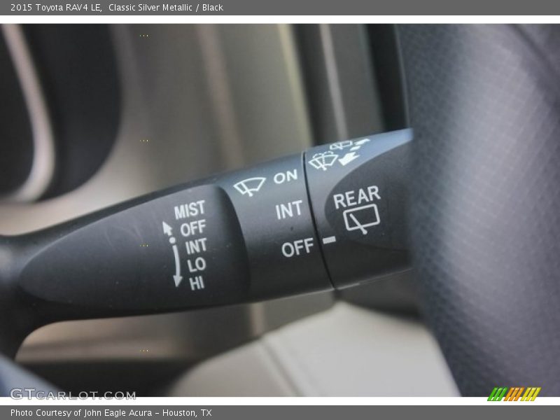 Classic Silver Metallic / Black 2015 Toyota RAV4 LE
