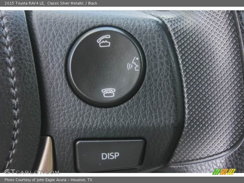 Classic Silver Metallic / Black 2015 Toyota RAV4 LE