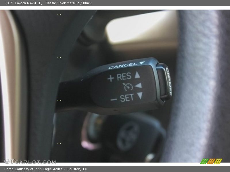 Classic Silver Metallic / Black 2015 Toyota RAV4 LE