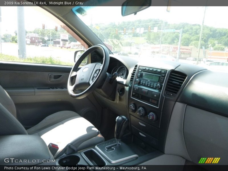 Midnight Blue / Gray 2009 Kia Sorento LX 4x4