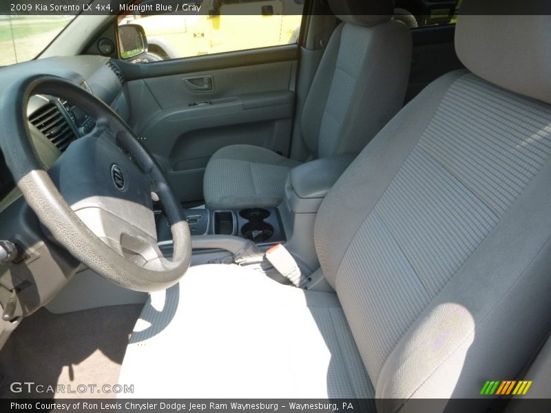 Midnight Blue / Gray 2009 Kia Sorento LX 4x4