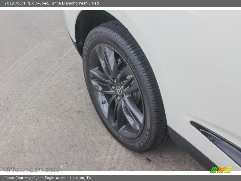 White Diamond Pearl / Red 2019 Acura RDX A-Spec