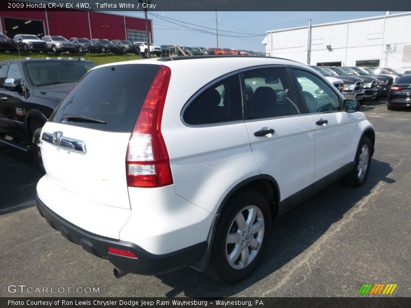 Taffeta White / Gray 2009 Honda CR-V EX 4WD