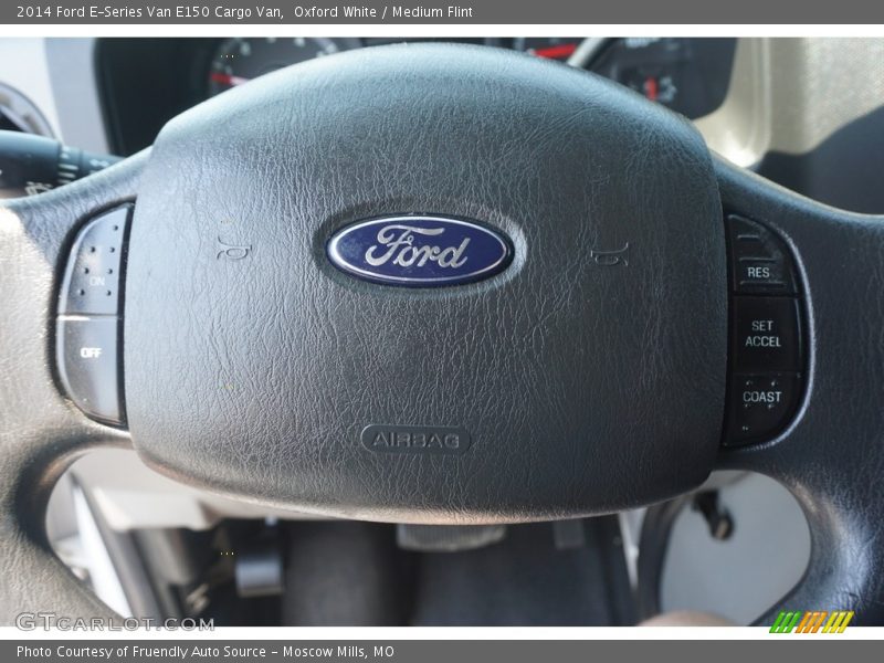 Oxford White / Medium Flint 2014 Ford E-Series Van E150 Cargo Van