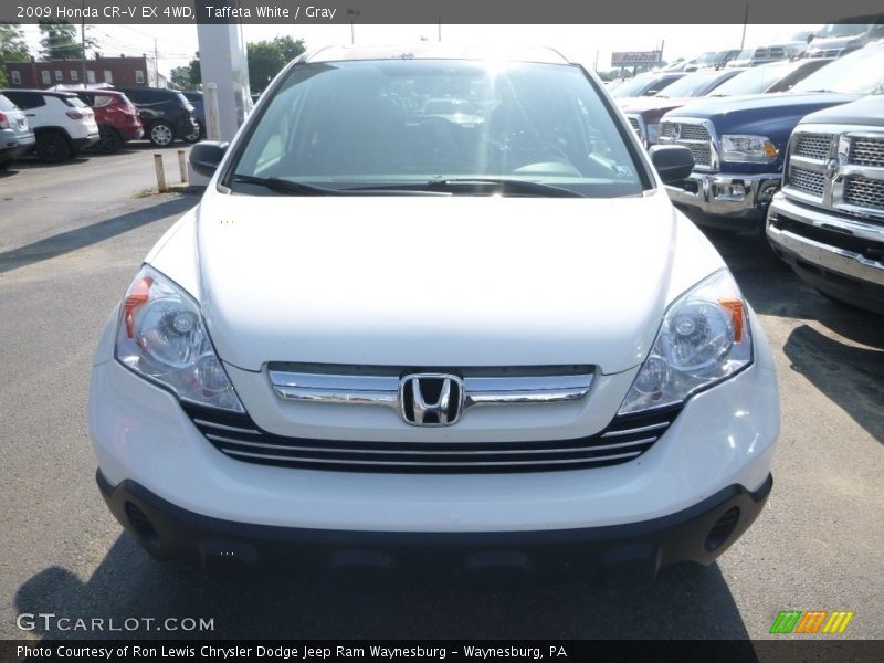 Taffeta White / Gray 2009 Honda CR-V EX 4WD