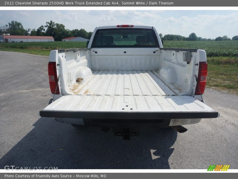 Summit White / Dark Titanium 2012 Chevrolet Silverado 2500HD Work Truck Extended Cab 4x4