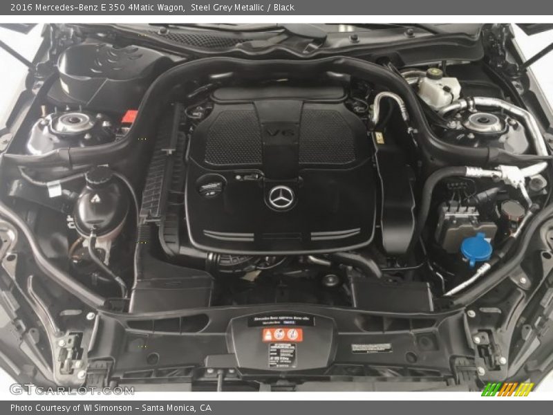 Steel Grey Metallic / Black 2016 Mercedes-Benz E 350 4Matic Wagon