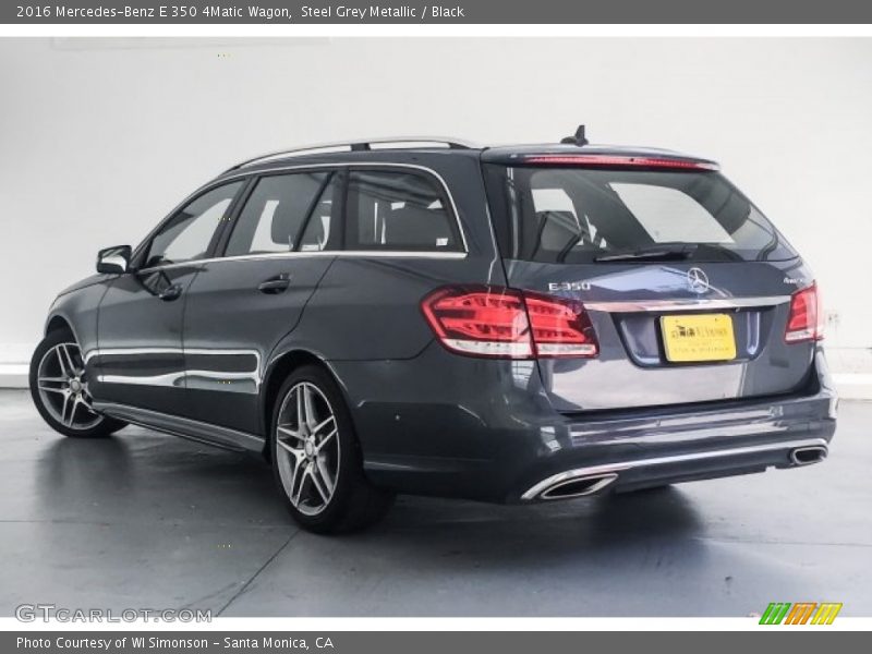 Steel Grey Metallic / Black 2016 Mercedes-Benz E 350 4Matic Wagon