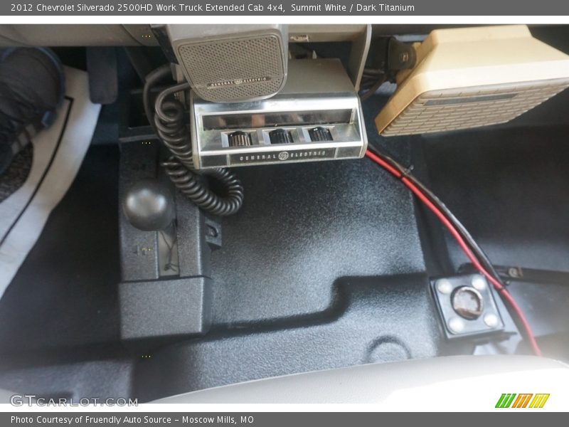 Summit White / Dark Titanium 2012 Chevrolet Silverado 2500HD Work Truck Extended Cab 4x4