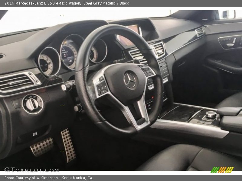 Steel Grey Metallic / Black 2016 Mercedes-Benz E 350 4Matic Wagon