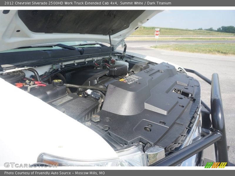 Summit White / Dark Titanium 2012 Chevrolet Silverado 2500HD Work Truck Extended Cab 4x4