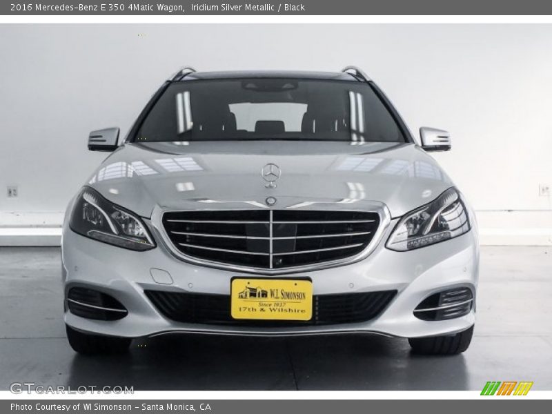 Iridium Silver Metallic / Black 2016 Mercedes-Benz E 350 4Matic Wagon