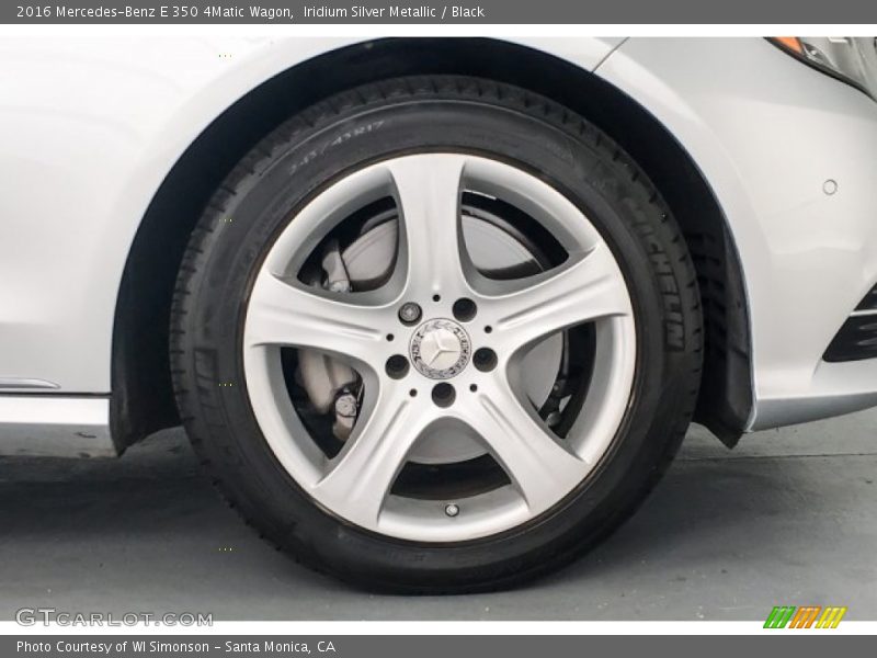 Iridium Silver Metallic / Black 2016 Mercedes-Benz E 350 4Matic Wagon