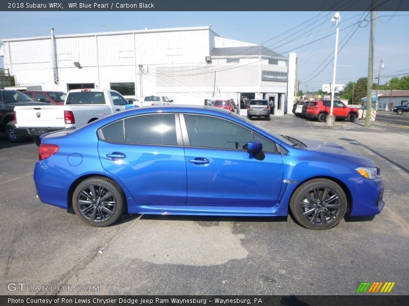 WR Blue Pearl / Carbon Black 2018 Subaru WRX