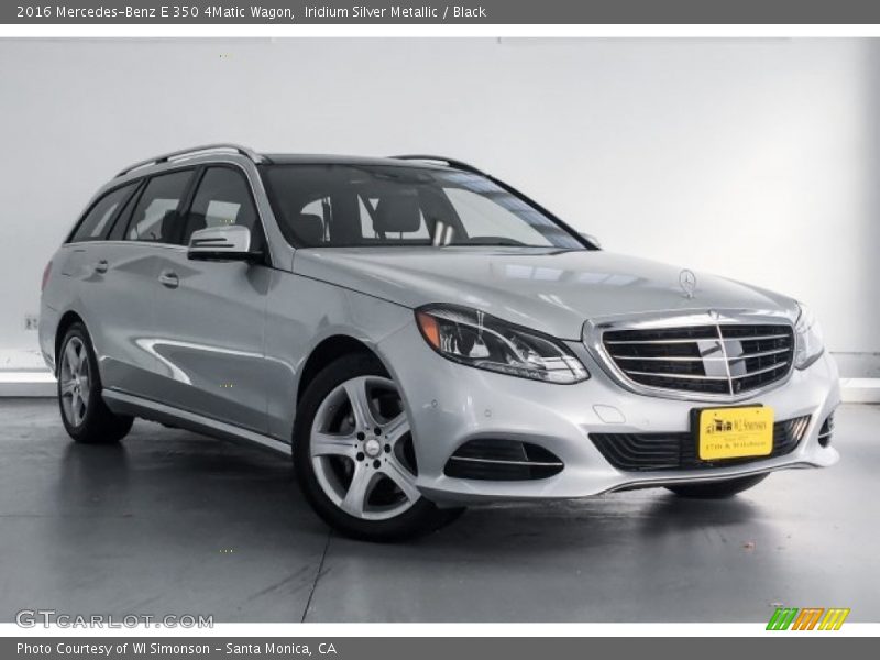 Iridium Silver Metallic / Black 2016 Mercedes-Benz E 350 4Matic Wagon