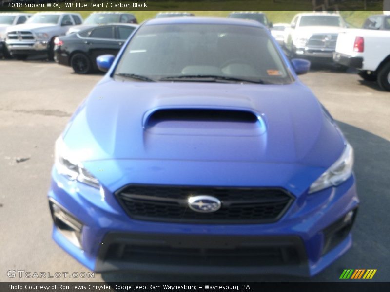 WR Blue Pearl / Carbon Black 2018 Subaru WRX