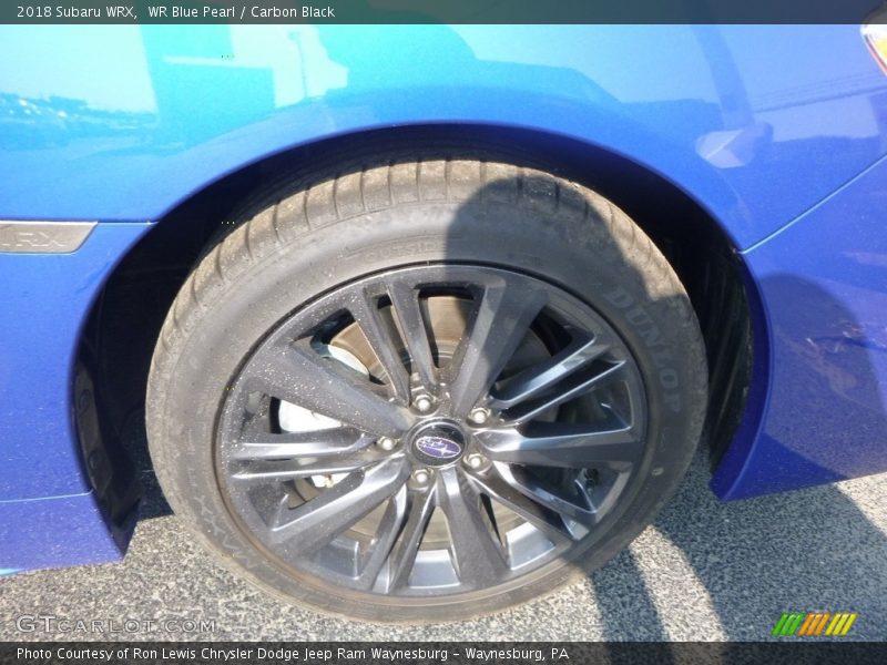 WR Blue Pearl / Carbon Black 2018 Subaru WRX