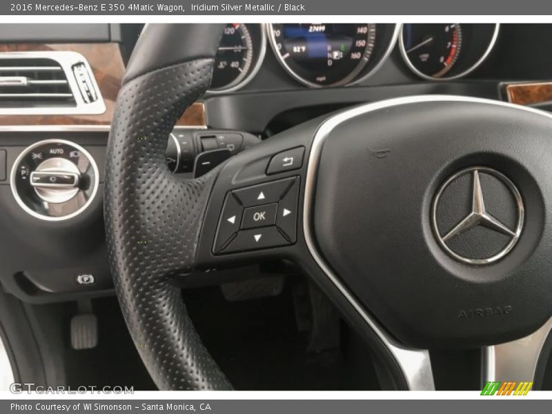 Iridium Silver Metallic / Black 2016 Mercedes-Benz E 350 4Matic Wagon