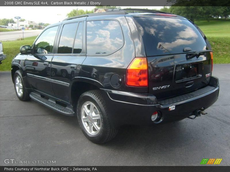 Carbon Black Metallic / Ebony 2008 GMC Envoy SLE 4x4