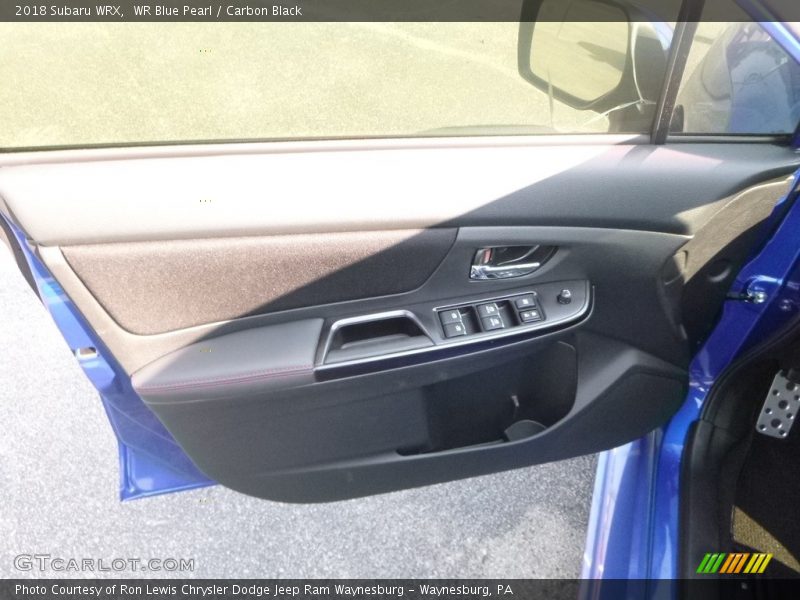 WR Blue Pearl / Carbon Black 2018 Subaru WRX