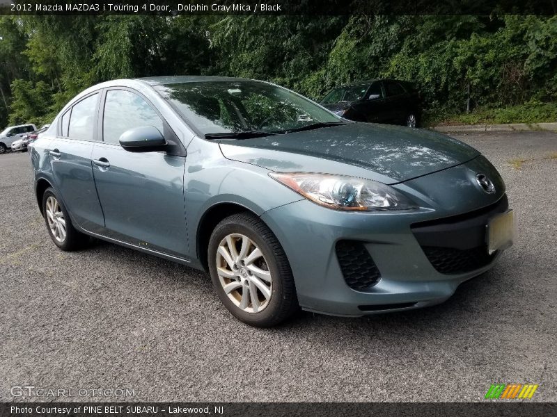 Dolphin Gray Mica / Black 2012 Mazda MAZDA3 i Touring 4 Door
