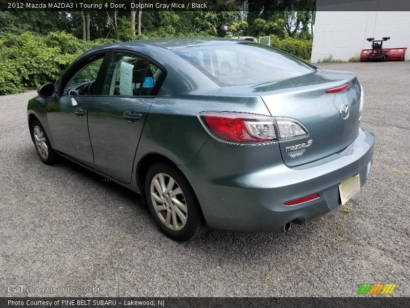 Dolphin Gray Mica / Black 2012 Mazda MAZDA3 i Touring 4 Door